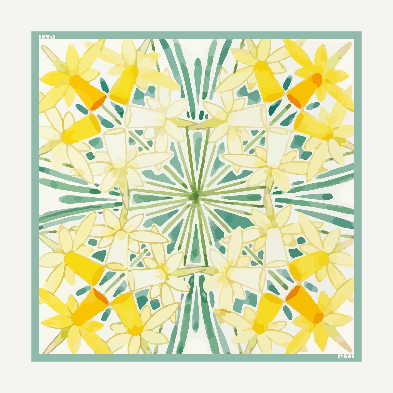 Sinar in Gilt, flat view