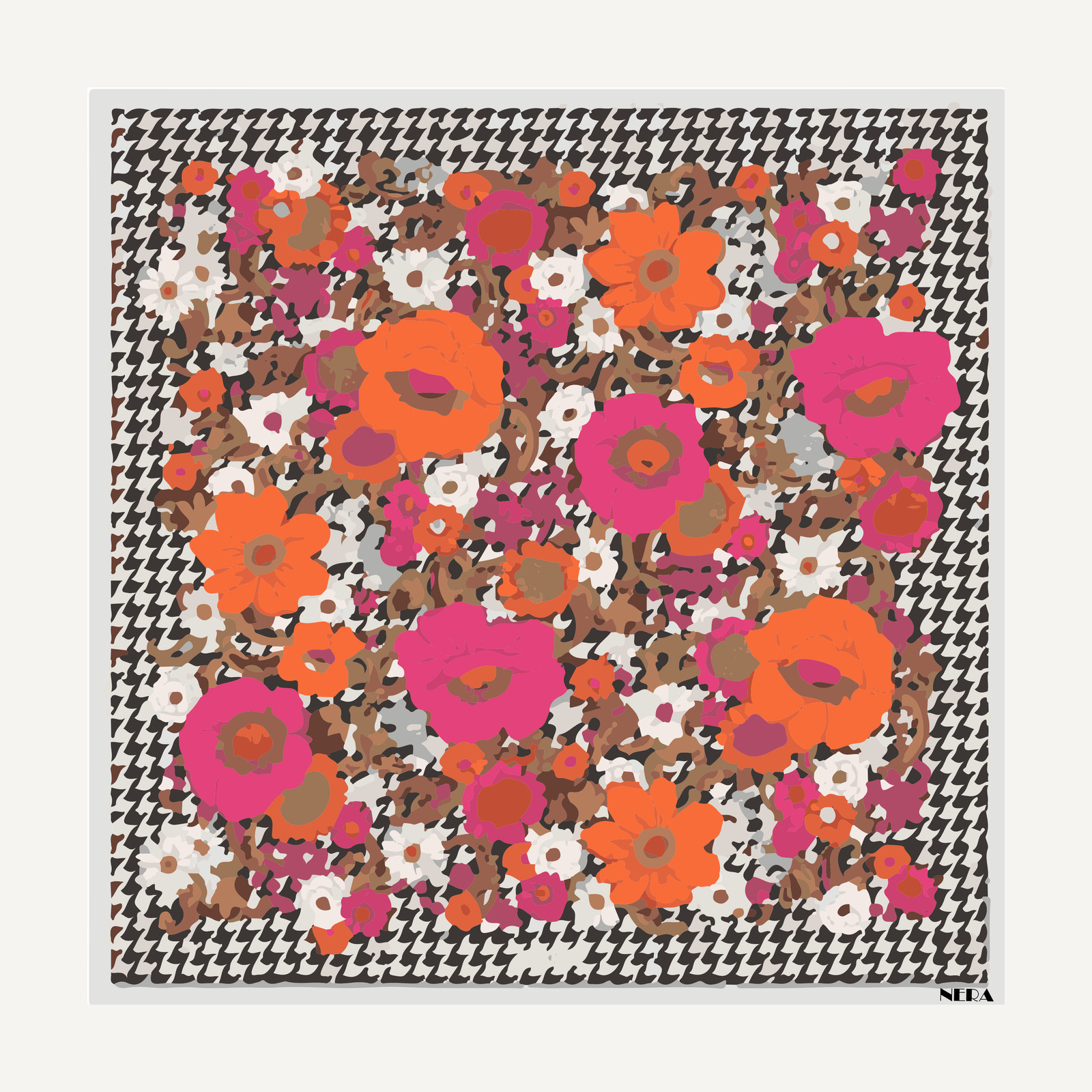 Popi in Saffron, flat view